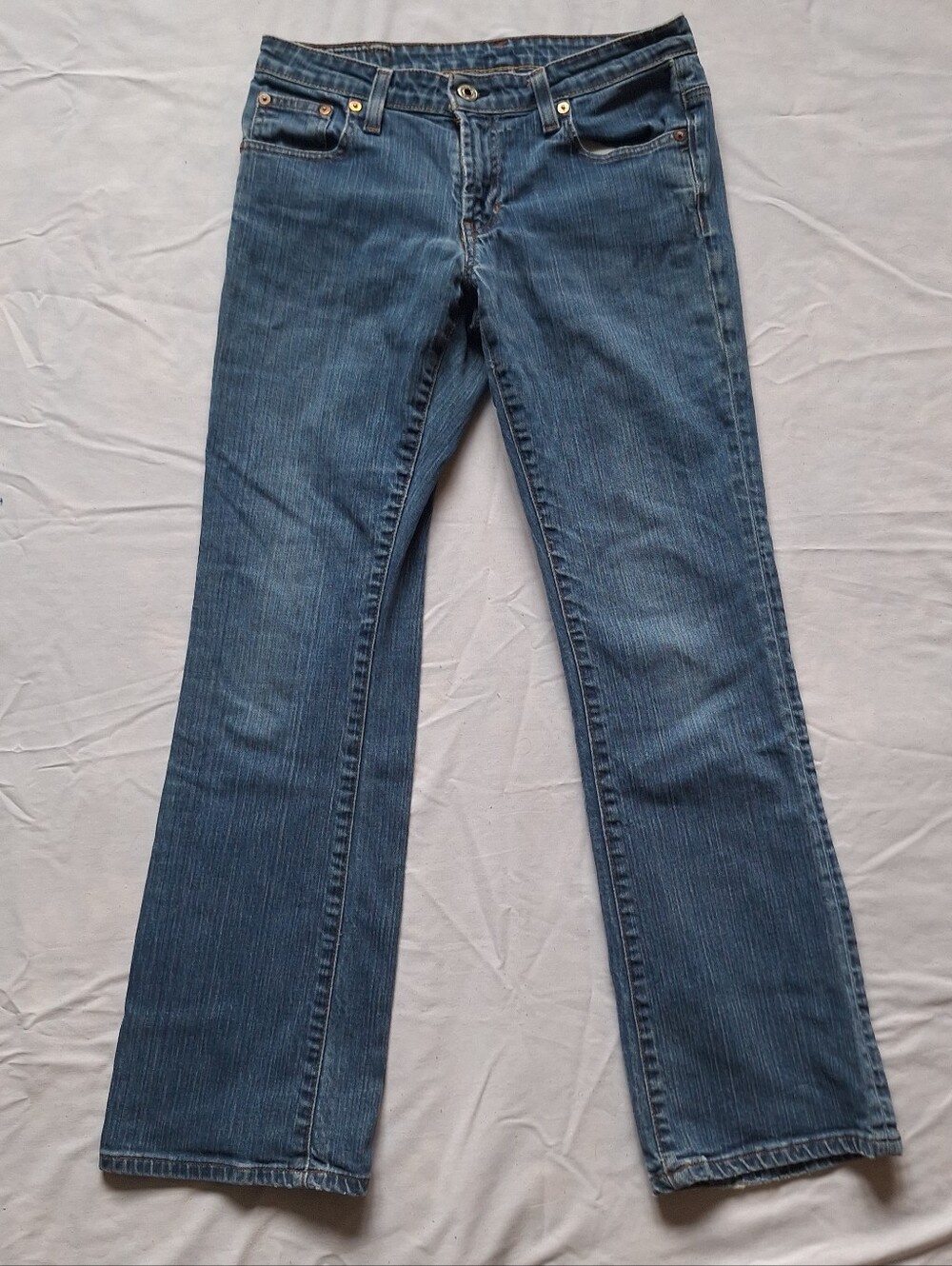 RL Polo Jeans Co. Ralph Lauren Modern Bootcut Jeans Size 4 Stretch Blue Denim